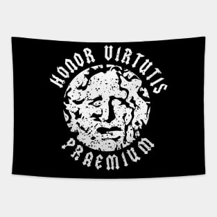 Honor Virtutis Premium-Esteem is the reward of virtue Tapestry