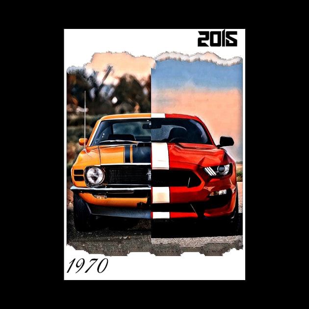 Evolution Ford Mustang by d1a2n3i4l5