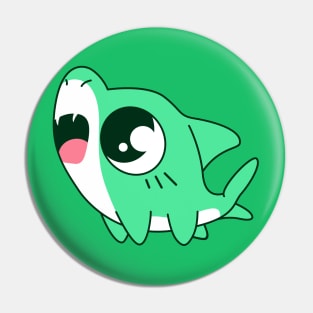 Green Baby Shark Pin