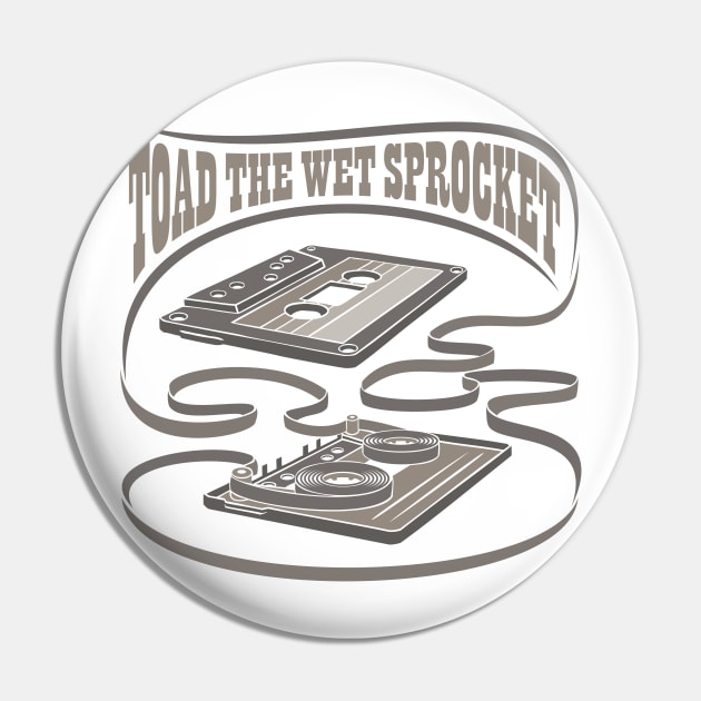 Toad the Wet Sprocket - Exposed Cassette Pin by Vector Empire