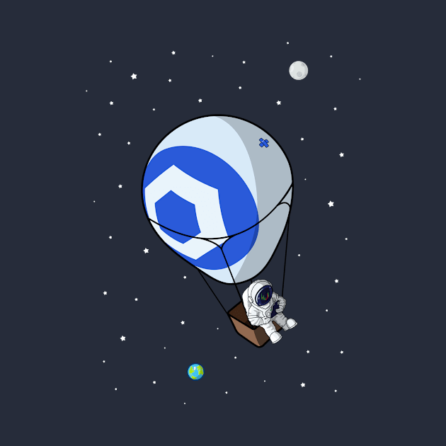 Link. To the Moon. T-shirt by rimau