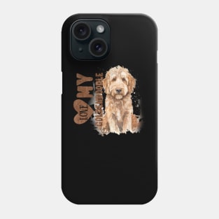 Goldendoodle Girl. Totally! Goldendoodle owners welcome here. Phone Case