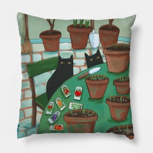 Planting Helpers Pillow