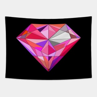 pretty ruby diamond Tapestry