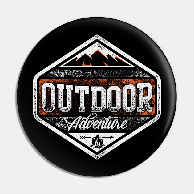 Outdoor Adventure Pin by Teefold