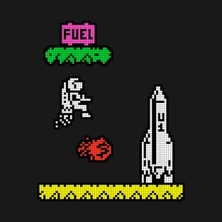 8 bit JetPac T-Shirt