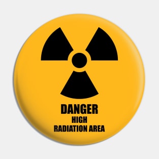 Danger: High Radiation Area Pin