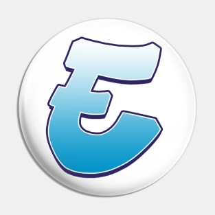 E- Blue Pin