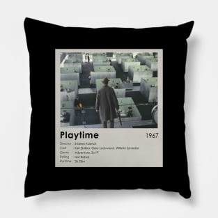 Playtime Movie Best Scene Pillow