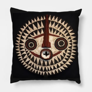 African Tribal Mask Pillow