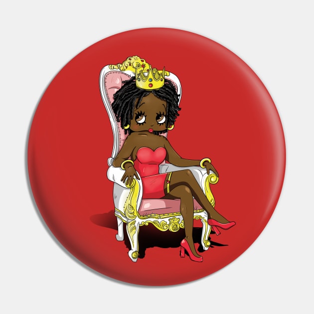 Queen Betty Pin by Creative Wiz