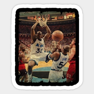 Shaquille O'Neal Shaq basketball jersey iPad Case & Skin for Sale by  Stickers Redbubble