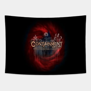 Containment Haunted House Tapestry