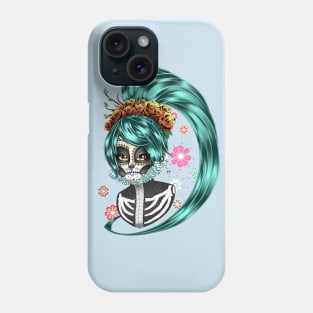 Los Muertos Turquoise Phone Case