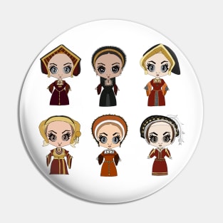 The Six Wives of Henry VIII Pin