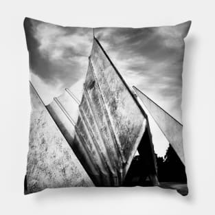 The sundial / Swiss Artwork Photography Pillow