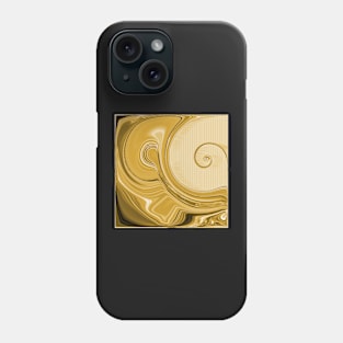 Amber Gold - Curls Design Phone Case