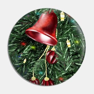 christmas Bell Pin