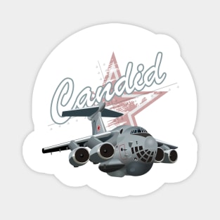 Cartoon airplane Magnet