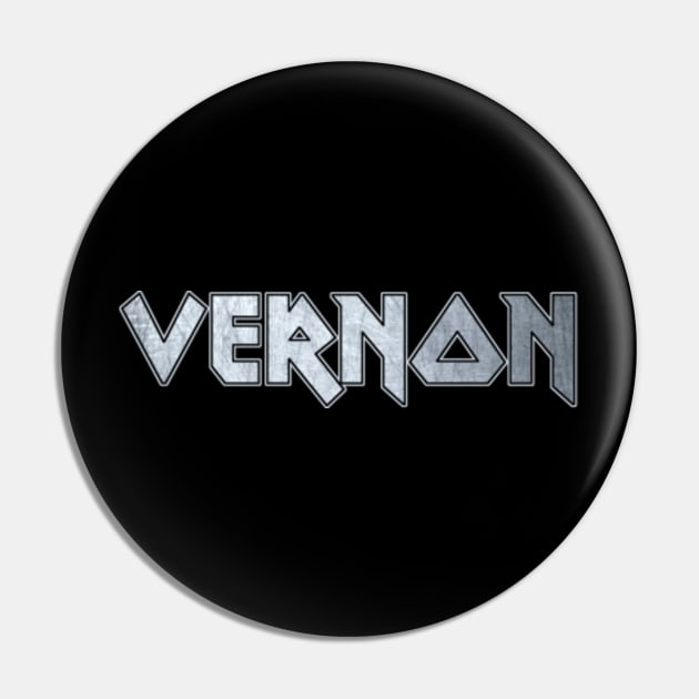 Heavy metal Vernon Pin by KubikoBakhar