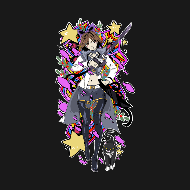 Asuka Kazama x Blake Belladonna T-shirt by Oscarmike17