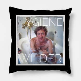 Hygiene Wilder - Gene Wilder Parody Pillow