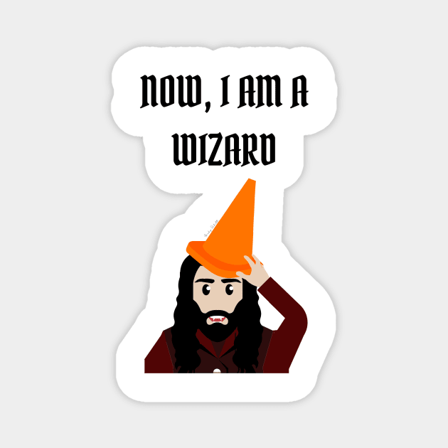 Nandor Now I am A Wizard Magnet by GeekySchitt