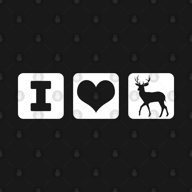 I Love Deer by LunaMay