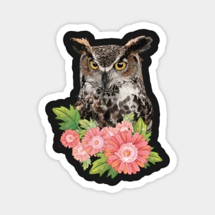 American owl Magnet