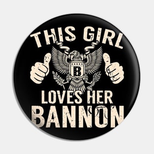 BANNON Pin