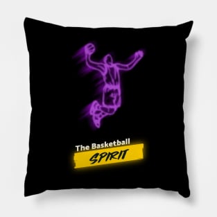 The Basketball Spirit  sports Pillow