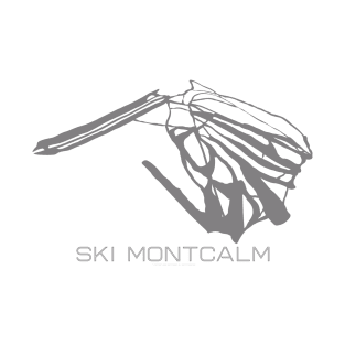 Ski Montcalm Resort 3D T-Shirt