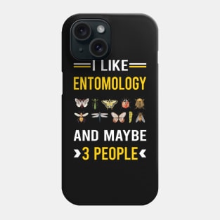 3 People Entomology Entomologist Insect Insects Bug Bugs Phone Case
