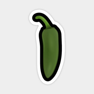 Jalapeno Chili Magnet