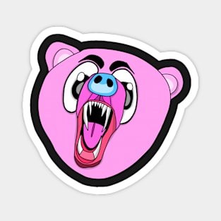 Pink Bear Magnet