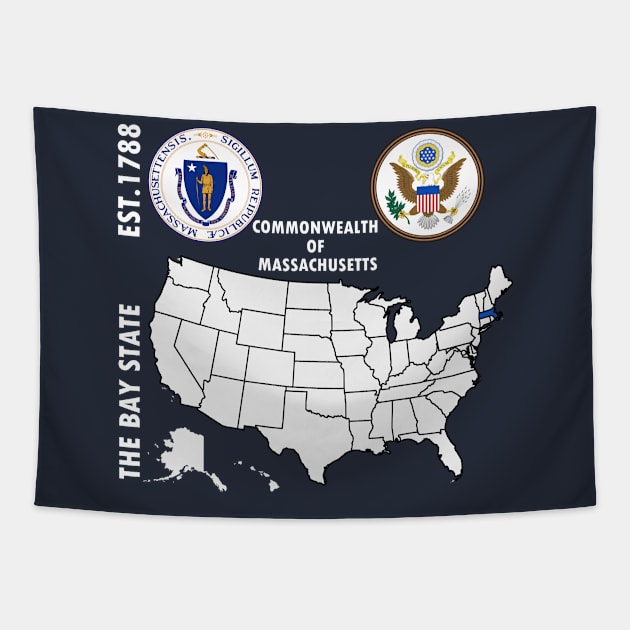 Commonwealth of Massachusetts Tapestry by NTFGP