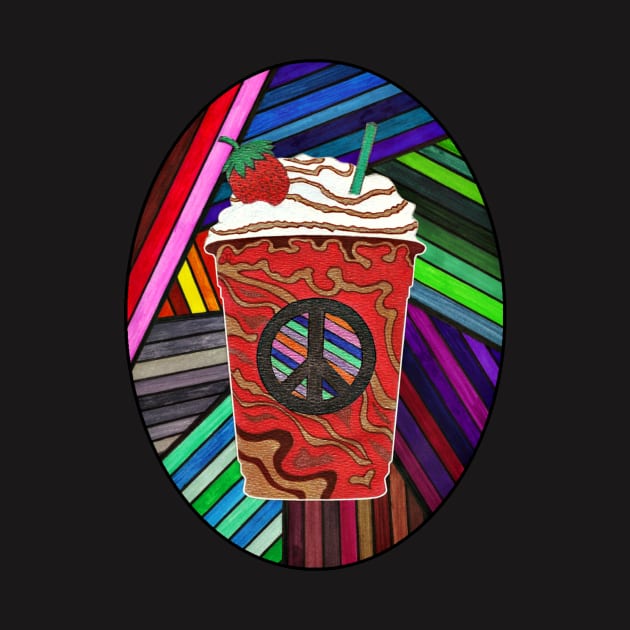 Psychedelic Frappuccino by ARTWORKandBEYOND