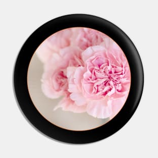 Circle of Light Pink Roses Pin