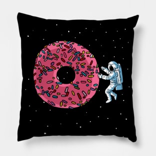 Astronaut Donut Pillow