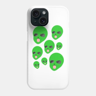 Alien face Phone Case