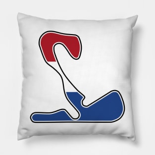 Circuit Park Zandvoort [flag] Pillow