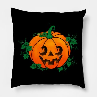 Pumpkin vines Pillow