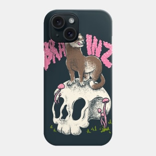 Ferret Craving for Brains - Cute Ruthless Killer Funny Carpet Shark Dook Phone Case