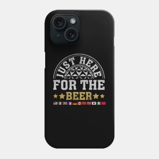 EPCOT Just Here For The Beer Phone Case