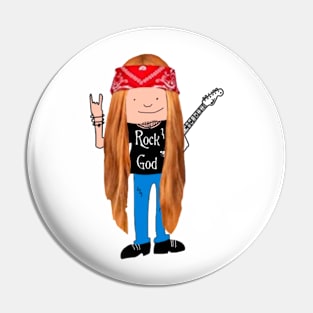 Rock god Pin