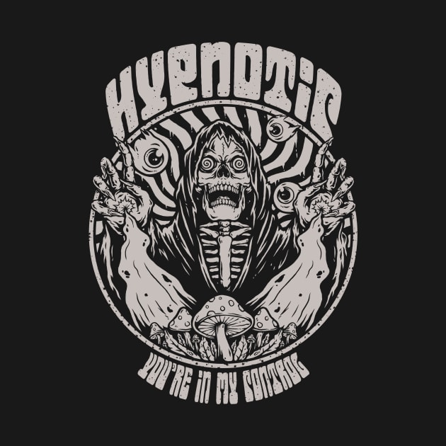 Hypnotic Horror Skull by Slikfreakartwork