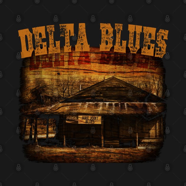 Delta Blues Music Design by HellwoodOutfitters