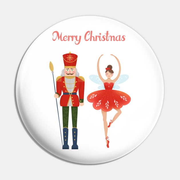 Nutcracker Pin by Petras