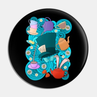 Mad Tea Party Pin