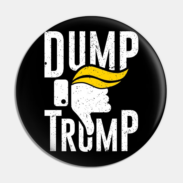 Dump Trump Movement Pin by wookiemike